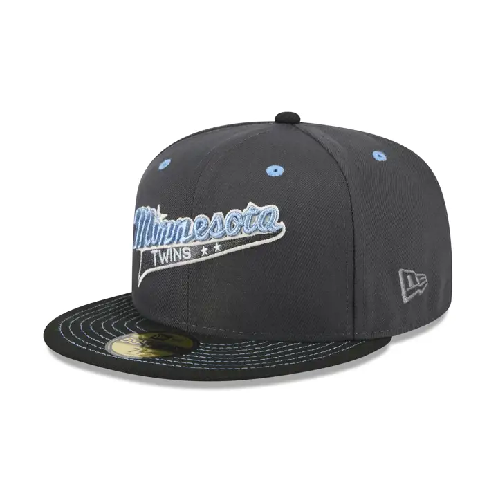Minnesota Twins MLB Black Ice 2.0 59FIFTY GRY/BLK/GRY