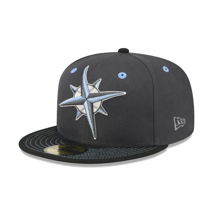 Seattle Mariners MLB Black Ice 2.0 59FIFTY GRY/BLK/GRY