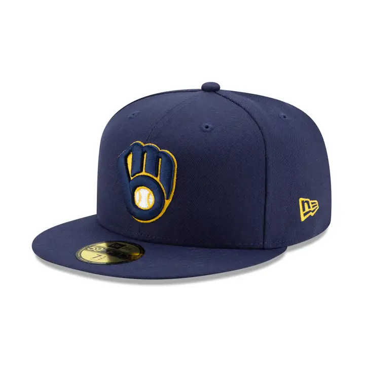 BREWERS 2023 MLB Saison Post-Saison 59Fifty marine