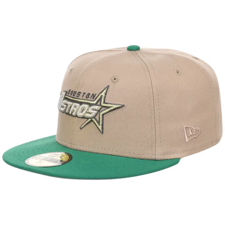 Houston Astros MLB Paul Wall 59FIFTY Camel/vert/gris