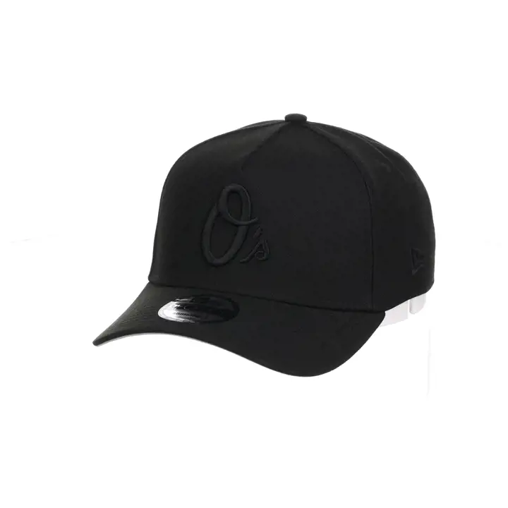 Casquette Baltimore Orioles MLB Blackout AF 9FORTY Noir/Noir