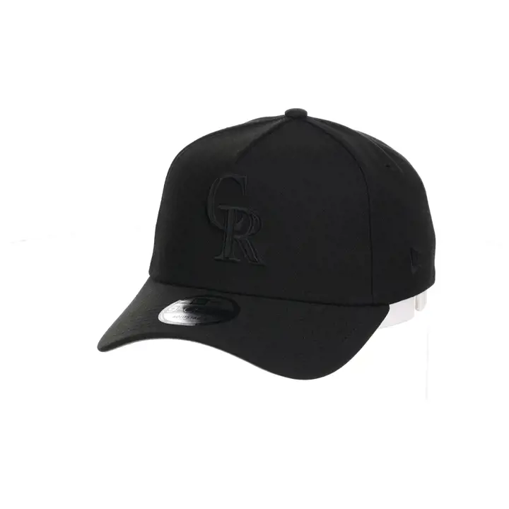 Casquette MLB Colorado Rockies Blackout AF 9FORTY Noir/Noir