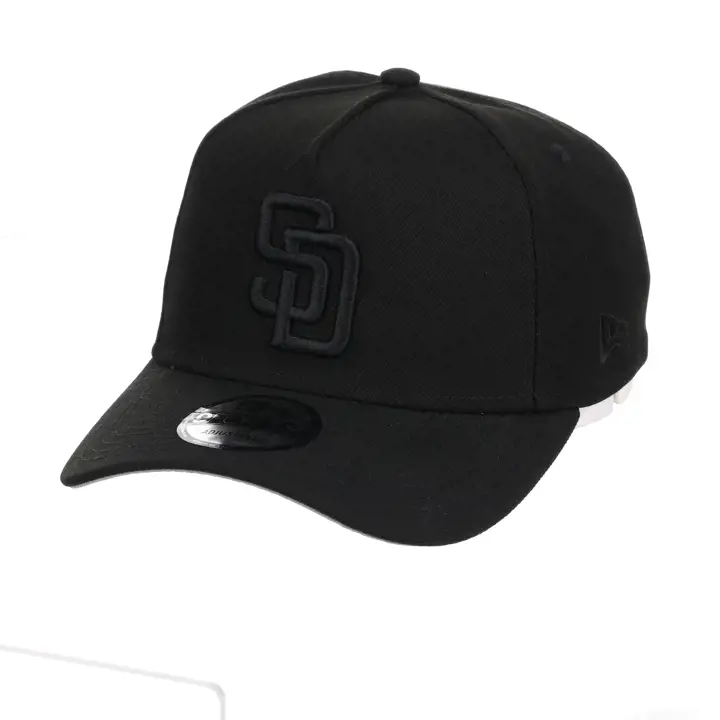 San Diego Padres MLB Blackout AF 9FORTY Noir/Noir
