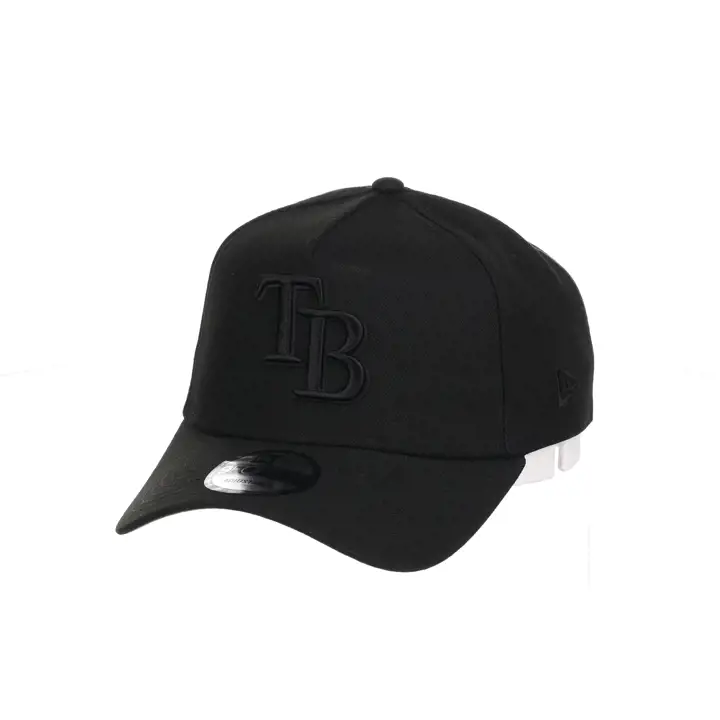 Casquette MLB Tampa Bay Rays Blackout AF 9FORTY Noir/Noir