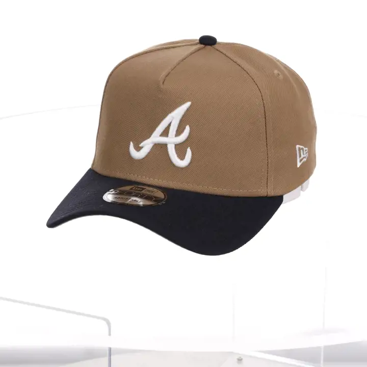Atlanta Braves MLB Redoublage Khaki AF 9FORTY KHA/NAVY