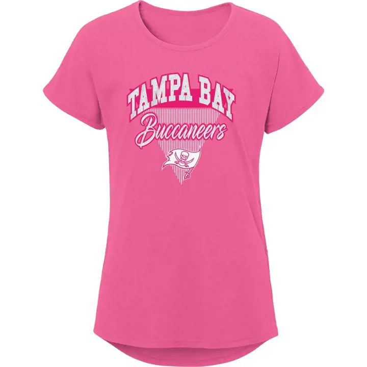 T-shirt enfant fille NFL Buccaneers Playtime PNK