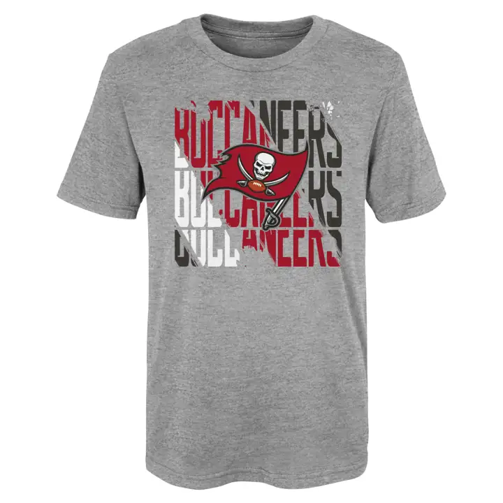 T-shirt Buccaneers NFL enfant Savage Stripes Gris