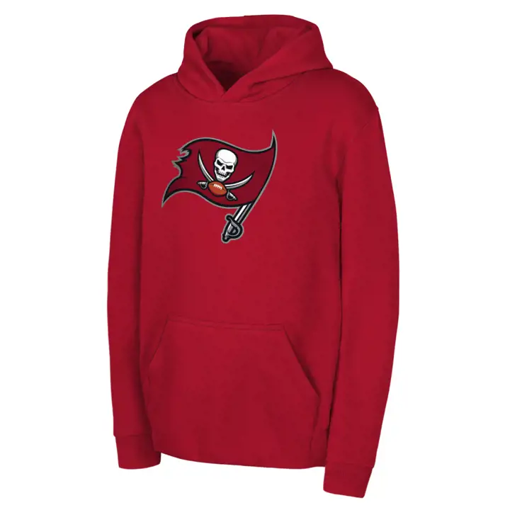 T-shirt rouge NFL Tampa Bay Buccaneers à logo principal pour jeunes
