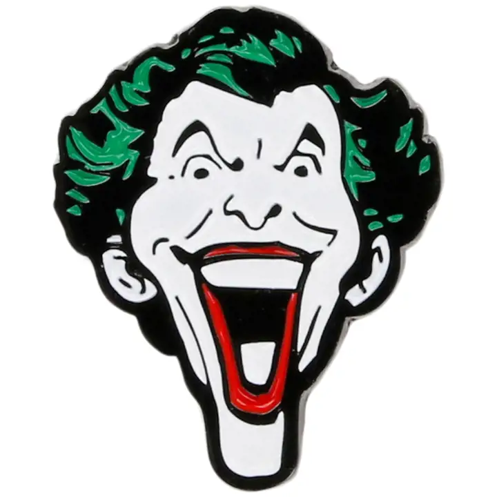 Pin à l'effigie du personnage Joker