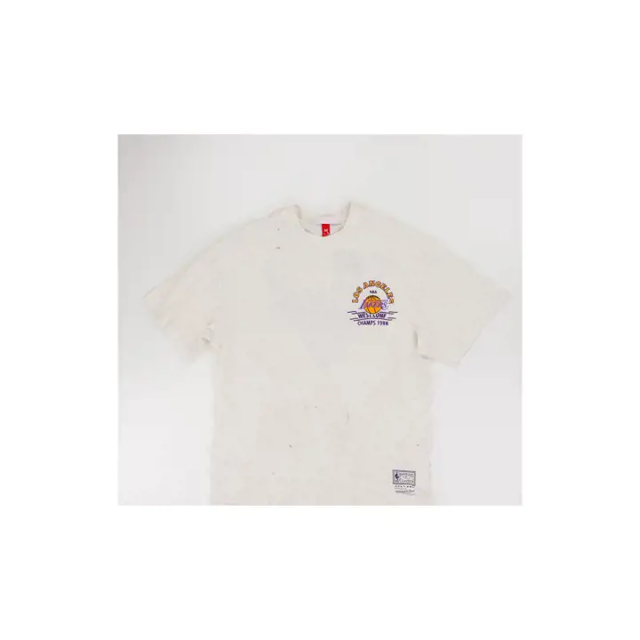 T-shirt Les Lakers de Los Angeles Champions NBA BLANC