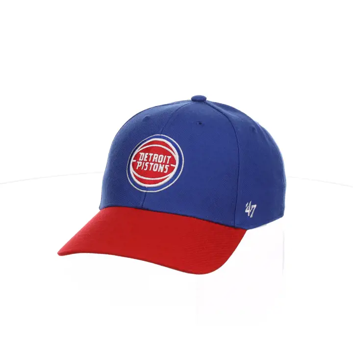 Casquette MVP 2T TC des Detroit Pistons de la NBA '47 bleu/rouge/gris