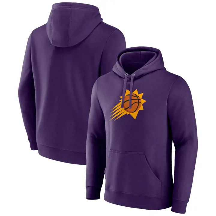 Chandail à Capuchon avec Logo Principal Halpert Phoenix Suns NBA MAUVE