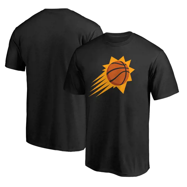 T-shirt avec logo des Phoenix Suns NBA, noir