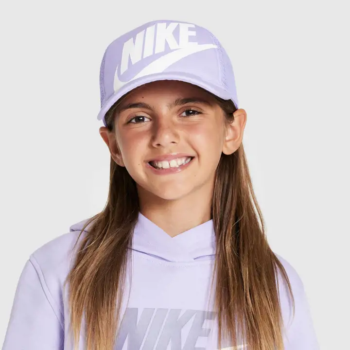 NIKE K CASQUETTE RISE CAP CBLOCK TRUCKER VIO/BLC