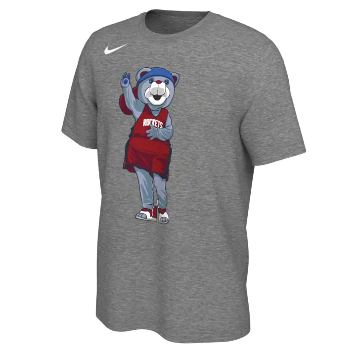 Houston Rockets NBA Mascot T-Shirt GRY