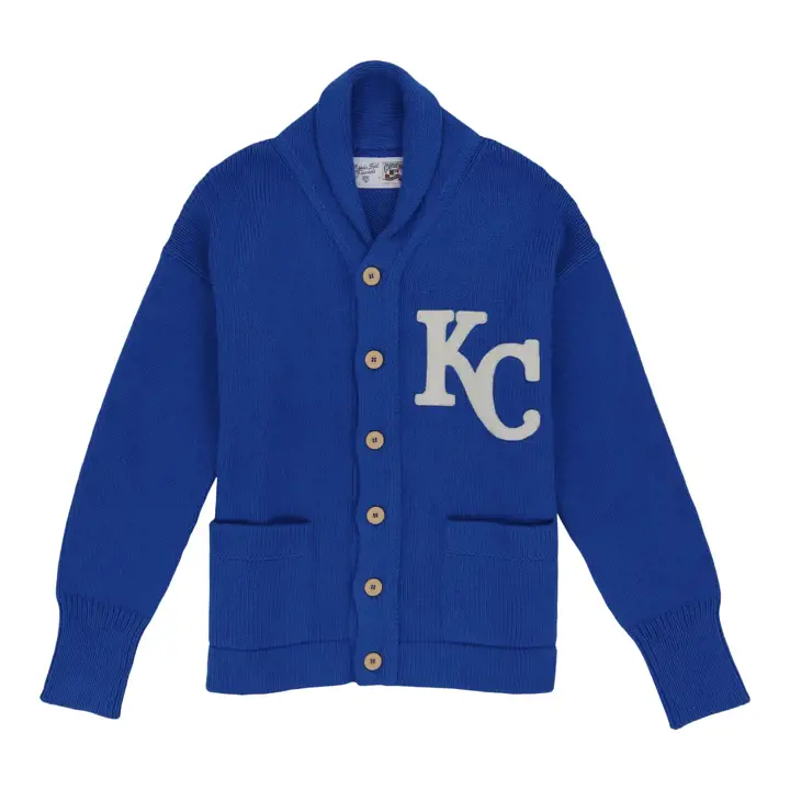 KANSAS CITY ROYALS EFF MLB Coop Chandail Col Châle RBL