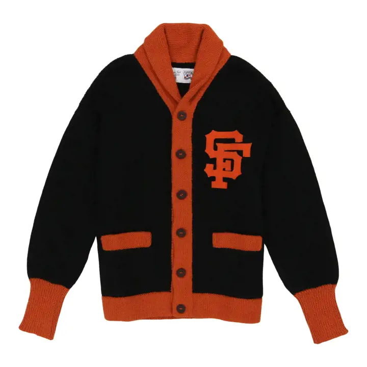 Chandail col châle MLB Coop SAN FRANCISCO GIANTS EFF NOIR/O