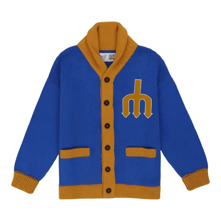 SEATTLE MARINERS EFF MLB Pull col châle RBL/GL