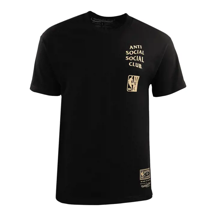 T-shirt collage logo NBA NBA NOIR