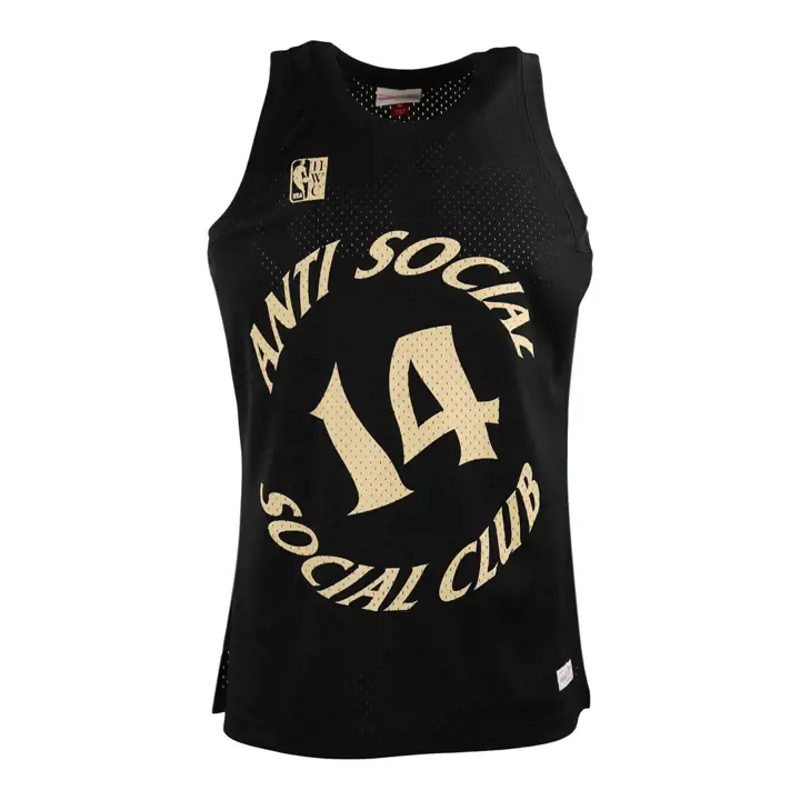 NBA Maillot Collage Logo NBA Noir