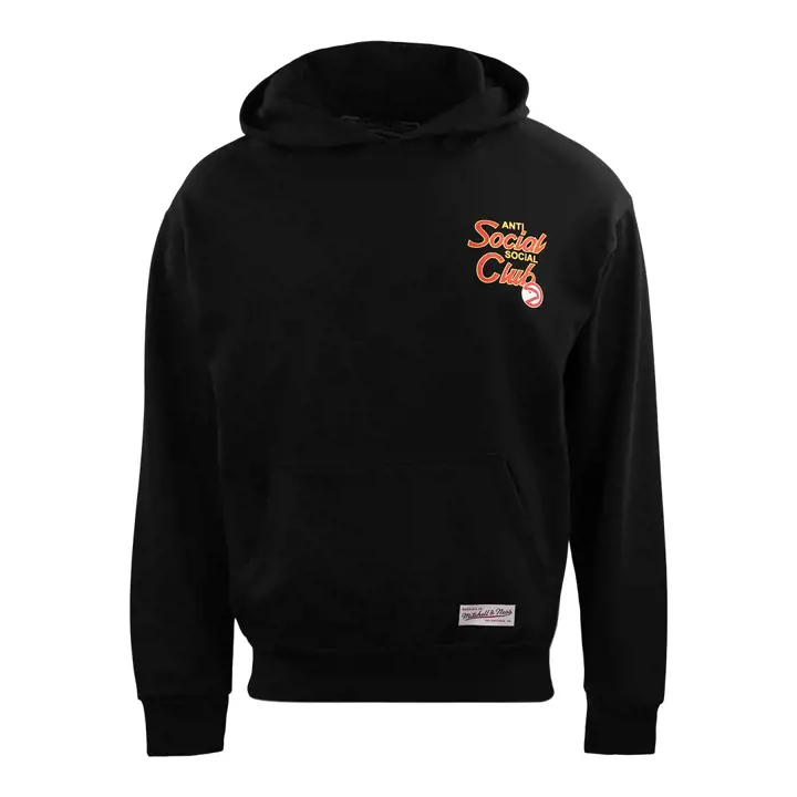 Sweat à capuche officiel des Atlanta Hawks NBA - Noir