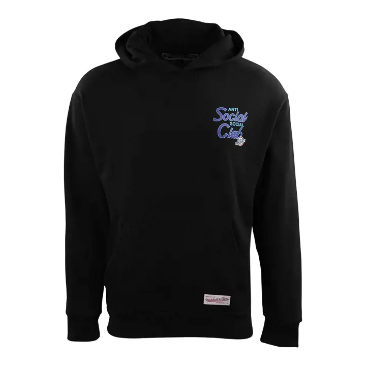 Chandail à capuchon Script NBA Utah Jazz Noir