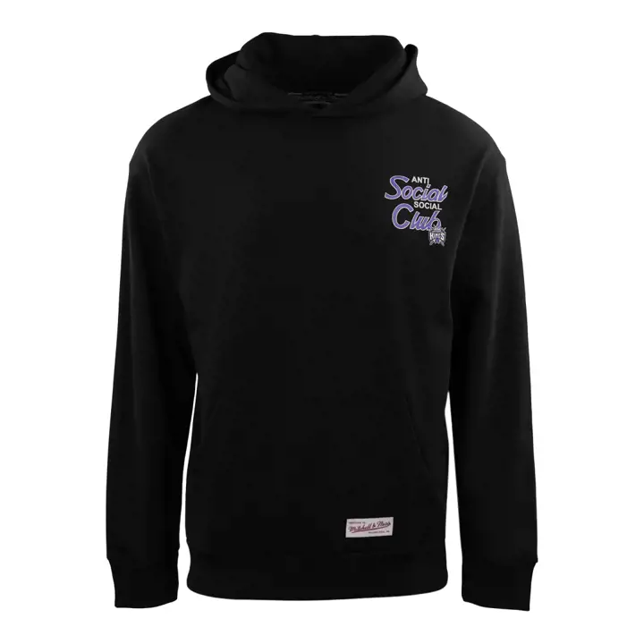 Sweat à capuche Sacramento Kings NBA Coach Script noir