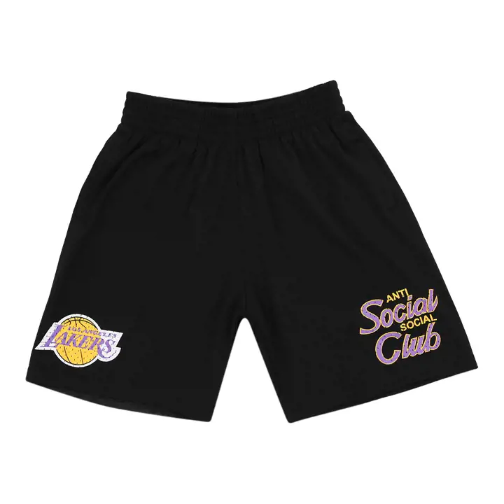 Los Angeles Lakers NBA Coach Script Court Noir