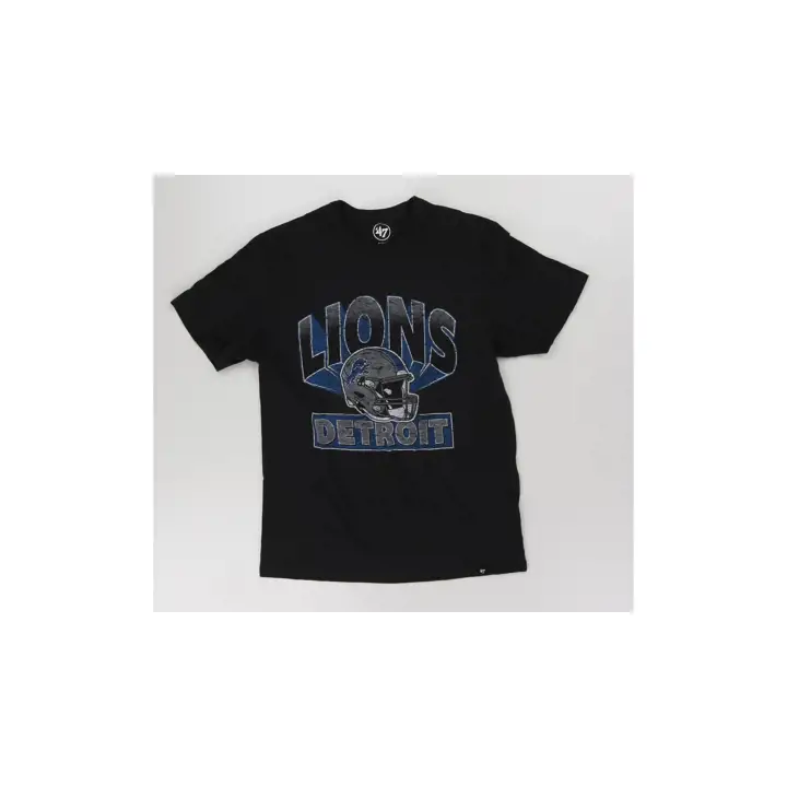 T-shirt Bleu Franklin Last Call des Lions de Détroit