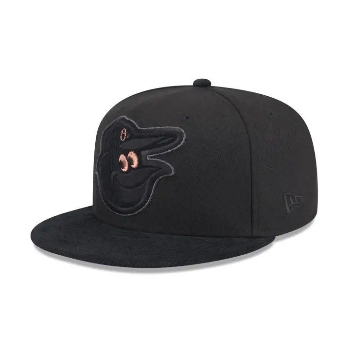 CASQUETTE 59FIFTY MLB BALTIMORE ORIOLES NOIRE À CORDON BLK