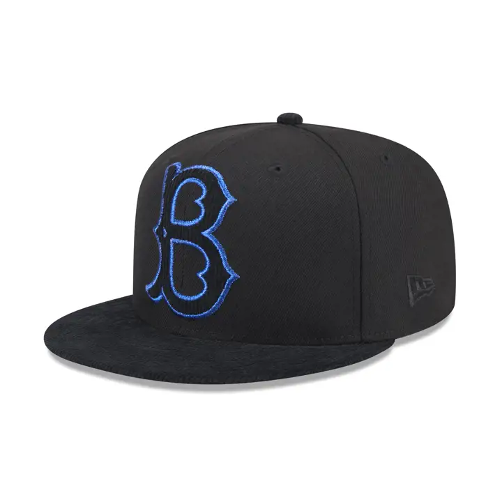 Casquette 59FIFTY Brooklyn Dodgers MLB Corded Blackout Pop Noire