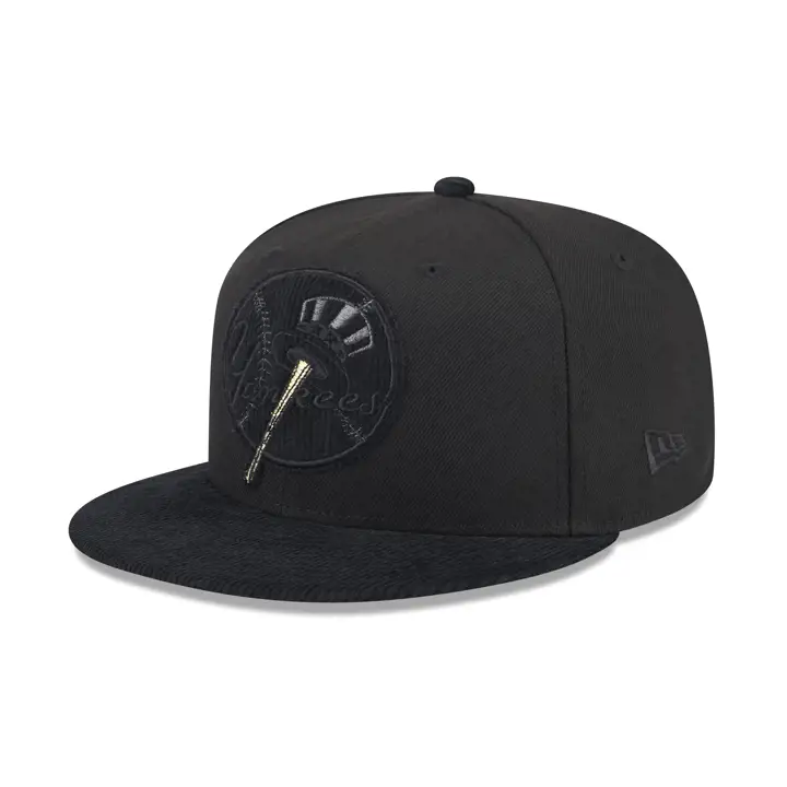 NEW YORK YANKEES MLB Casquette ajustable Blackout Pop 59FIFTY Noire