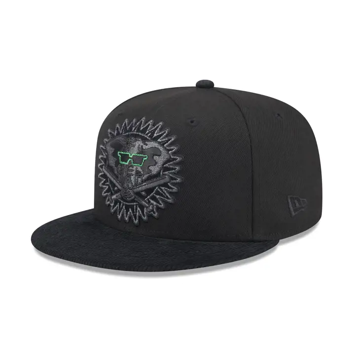 OAKLAND ATHLETICS MLB Corded Blackout Pop 59FIFTY NOI