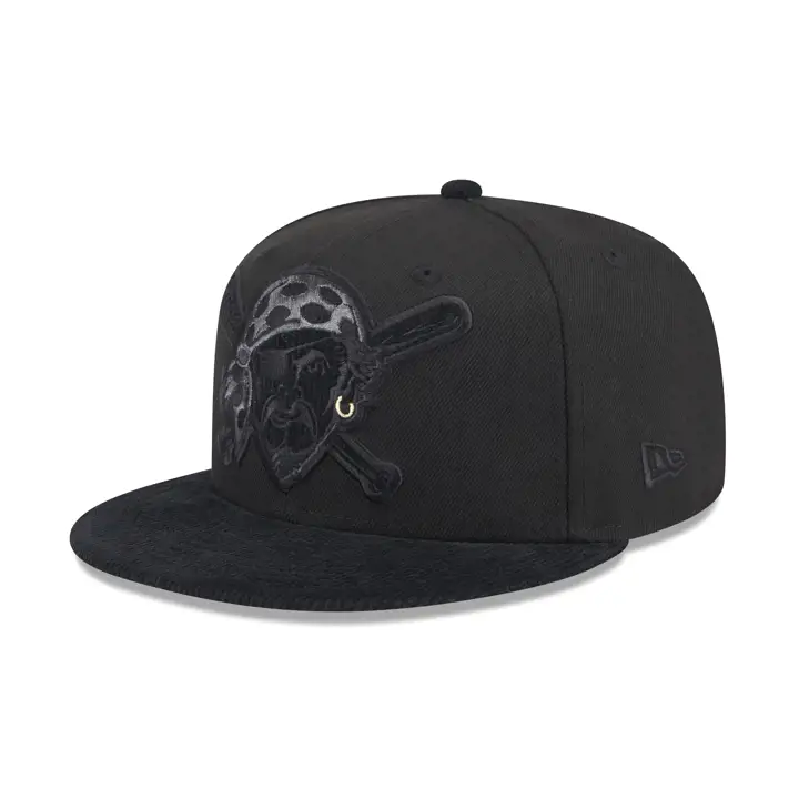 PITTSBURGH PIRATES MLB Corded Blackout Pop 59FIFTY BLK