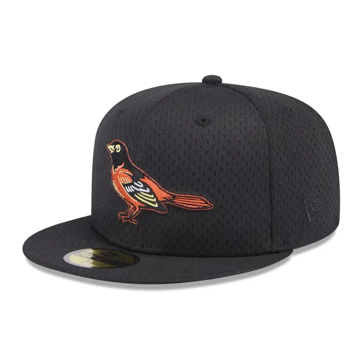 BALTIMORE ORIOLES MLB TC BP Mesh 59FIFTY NOIR 50e ANN