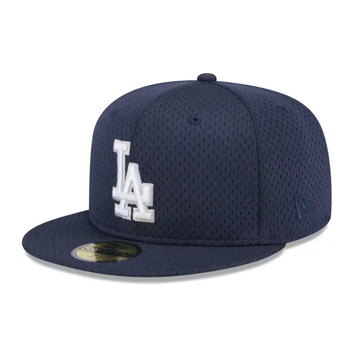 CASQUETTE 59FIFTY MLB BP Mesh LOS ANGELES DODGERS BLEUE MARINE 50ème ANN