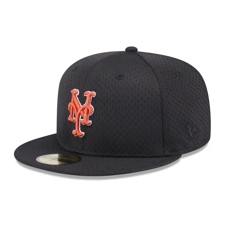 NEW YORK METS MLB TC BP Mesh 59FIFTY NOIR 50E ANN