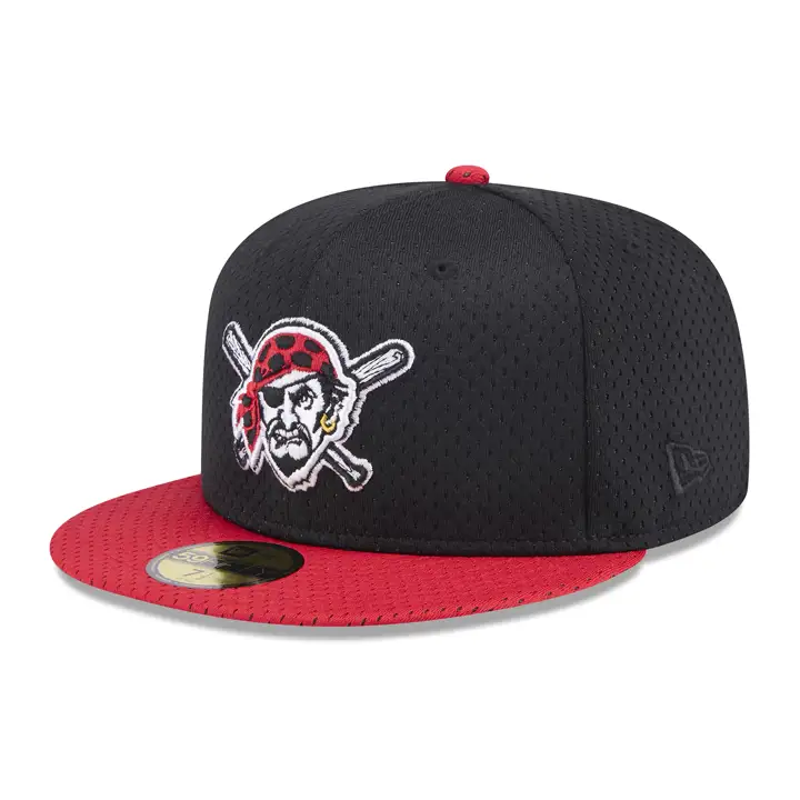 CASQUETTE MLB TC BP Mesh 59FIFTY PIRATES DE PITTSBURGH NOIR/ROUGE ASG 2006