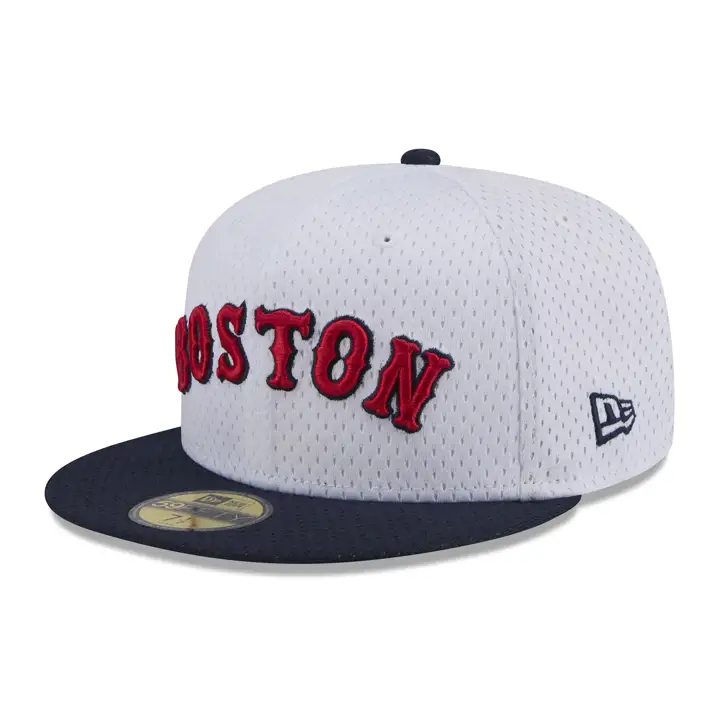 BOSTON RED SOX MLB WHITE BP Mesh 59FIFTY BLC/MARINE ASG 1999