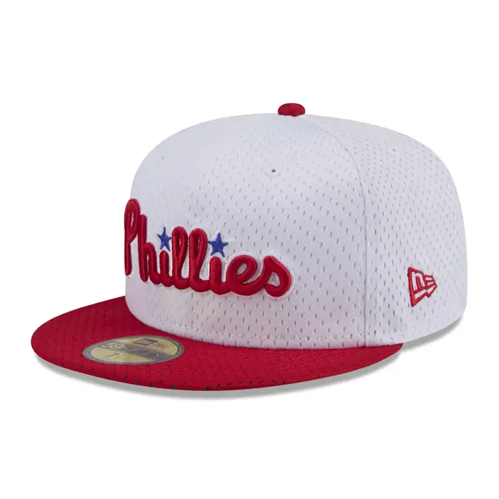 Casquette 59FIFTY MLB BP Mesh PHILADELPHIA PHILLIES BLANC/ROUGE ASG