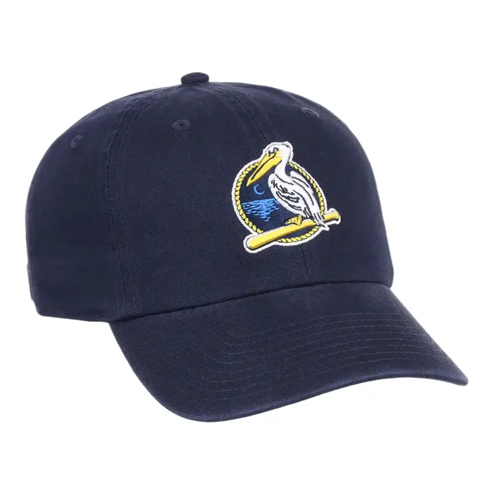 Casquette marine pour papa MiLB EFF des Myrtle Beach Pelicans
