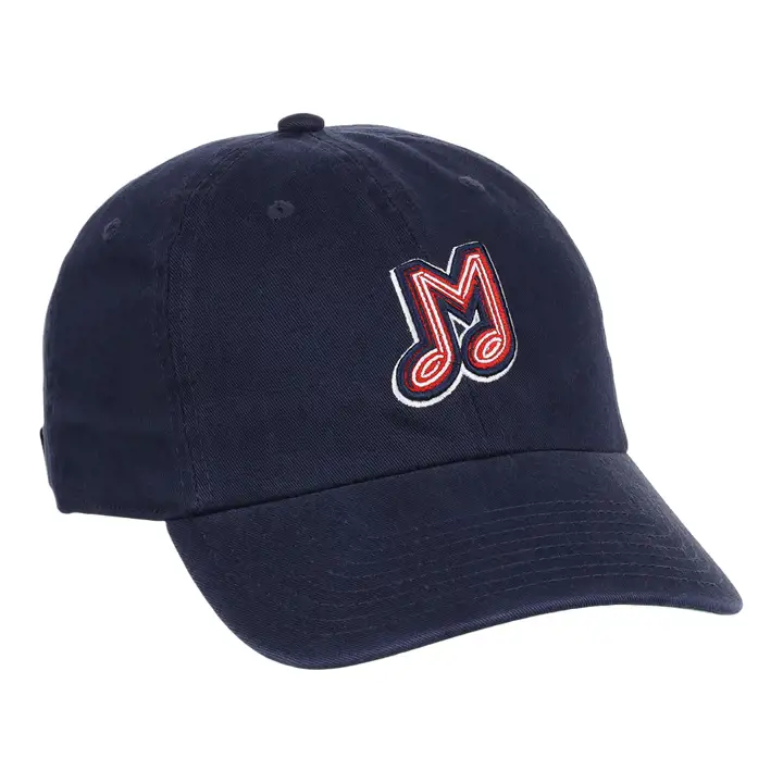 Casquette Memphis Red Birds EFF MiLB Dad bleue marine