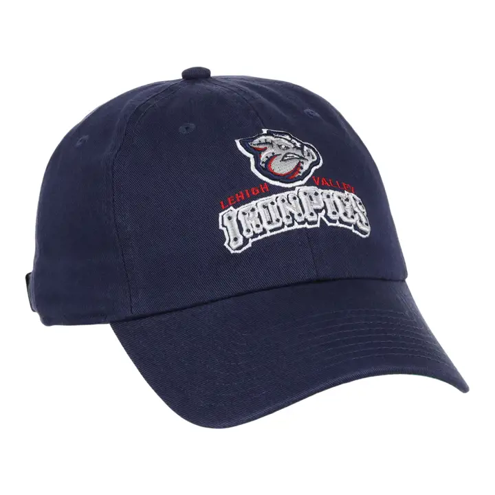 Casquette Lehig Valley Ironpigs EFF MiLB Papa bleu marine