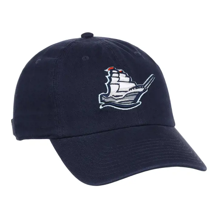 Casquette Papa EFF MiLB des Columbus Clippers bleu marine