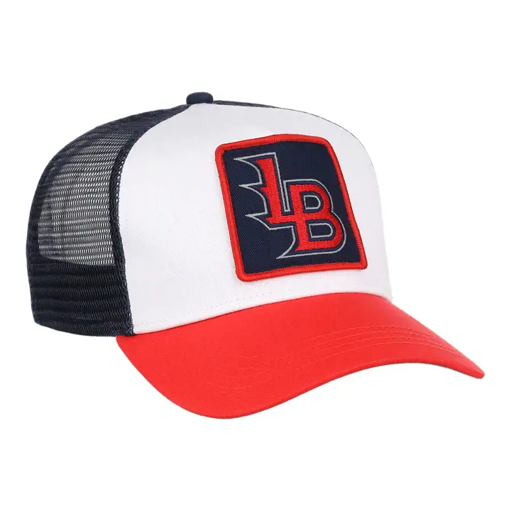 Louisville Bats EFF MiLB Casquette Trucker BLANC/BLEU MARINE/ROUGE