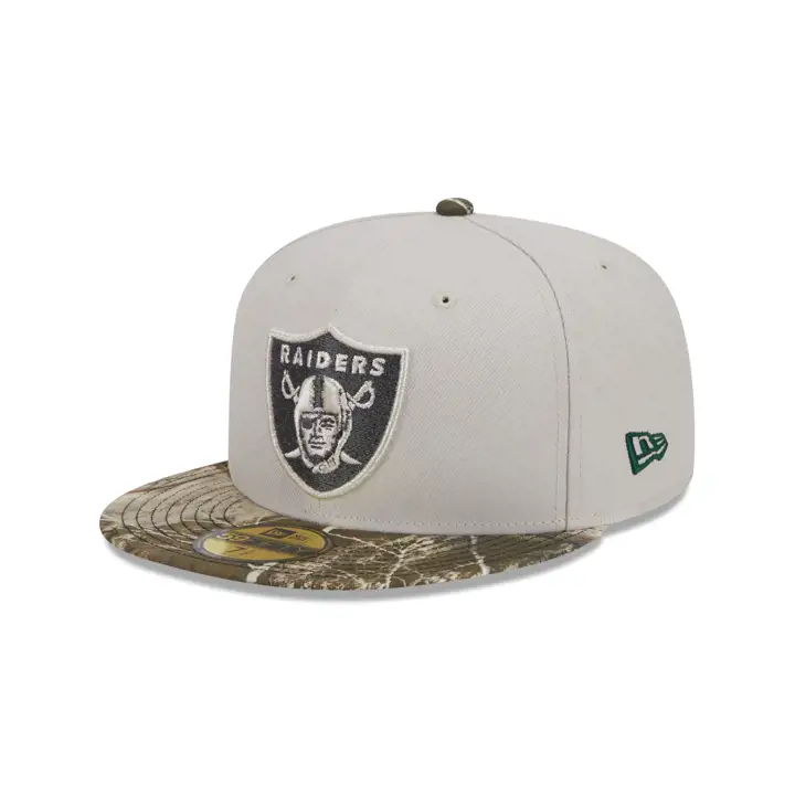 Casquette Las Vegas Raiders NFL 2T RealTree 59FIFTY pierre/camouflage