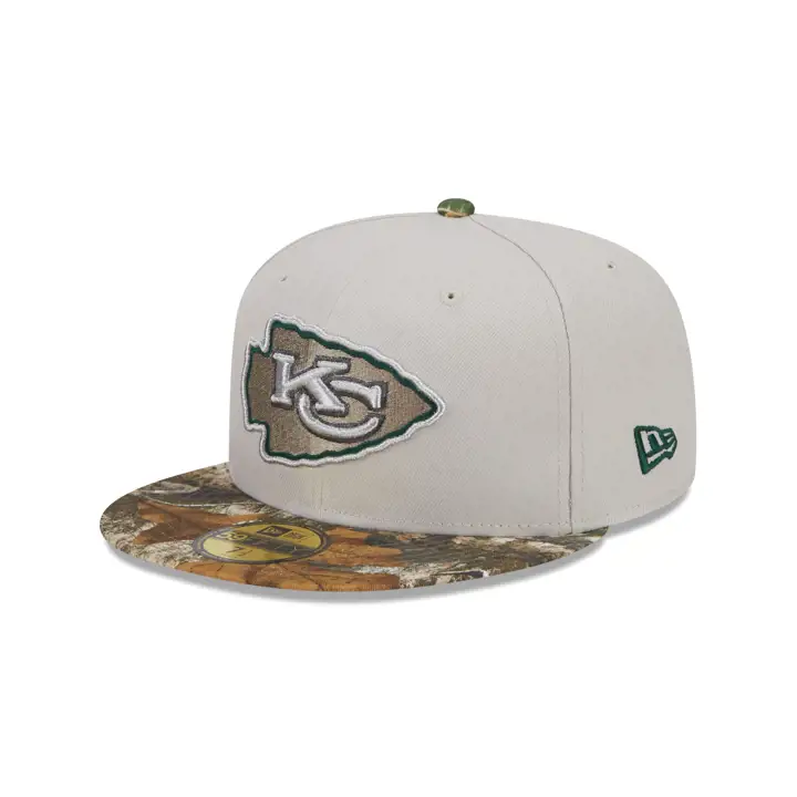 Casquette NFL 2T RealTree 59FIFTY Kansas City Chiefs pierre/camouflage