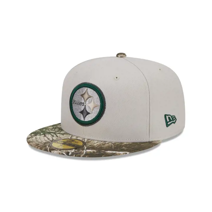 Pittsburgh Steelers NFL 2T RealTree 59FIFTY stone/camo