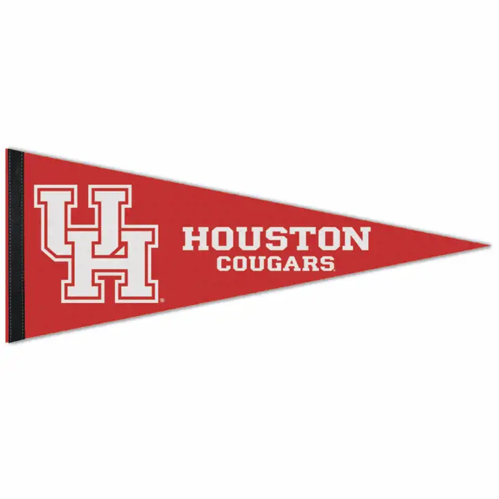 Houston Cougars Fanion de qualité supérieure 30x76 cm AST