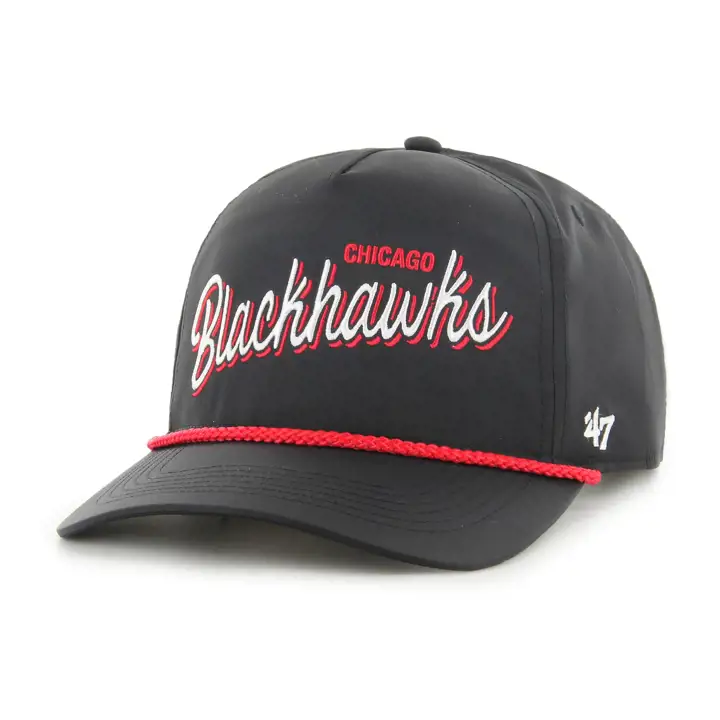 CHICAGO BLACKHAWKS NHL BRRR FAIRWAY 47 HITCH NOIR